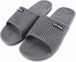 ⁦Big Size Bathroom Slippers For Men and Women Non-Slip Quick Drying Shower Shoes Comfortable And Soft Sole Slide On Sandal⁩ - الصورة ⁦2⁩