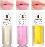 ⁦مجموعة اساس ملمع الشفاه التي تصنعها بنفسك - تركيبة مرطبة وغير لاصقة لملمع الشفاه المخصص، زيت مكياج شفاه نباتي (عبوة واحدة 50 مل + 3 عبوات 20 مل، متعددة الالوان، M)⁩ - الصورة ⁦8⁩