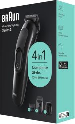 ⁦Braun SK3400 Series 3 All-In-One Style Kit, Black⁩ - الصورة ⁦7⁩