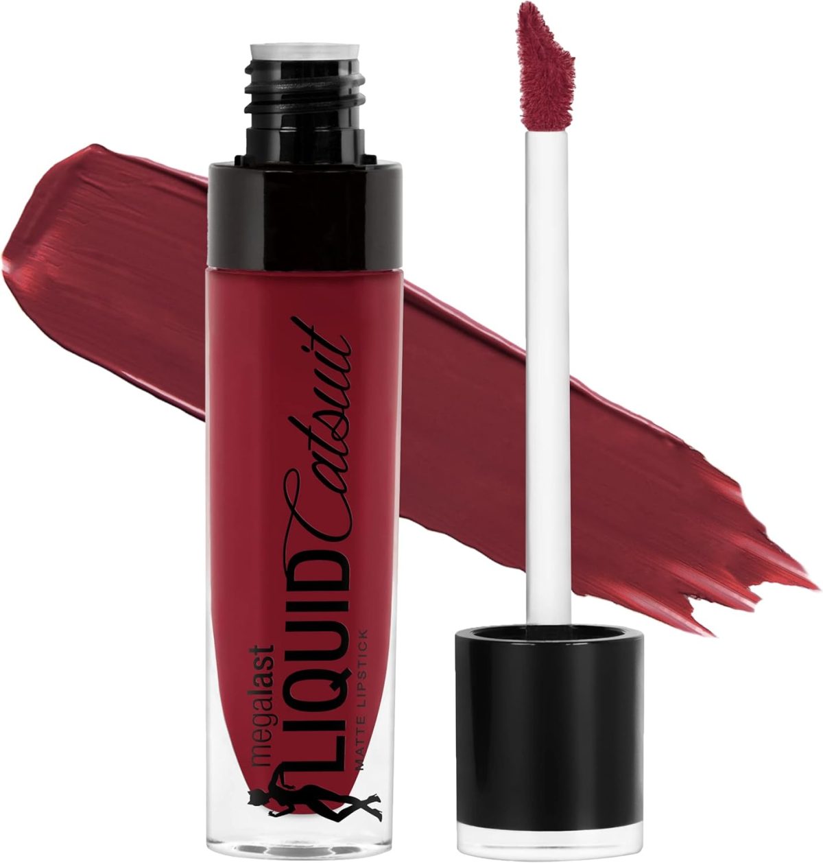 Wet n Wild Megalast Catsuit Matte Liquid Lipstick, Red Behind the Bleachers | Lip Color Makeup | Moisturizing | Creamy | Smudge Proof