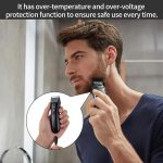 ⁦Shaver Charger, 6 Pcs Universal Shaver Converter, 6 Unique Head Shape Power Cord Supply Adapter, DC Connector, Beard Trimmer Charger, Men's Razor Charger Cable Kit, Multi-Functional Charging Solution⁩ - الصورة ⁦4⁩