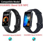 ⁦eWINNER Milanese Loop Bands for Huawei Band 10/Huawei Band 9/Huawei Band 8/ Stainless Steel Metal Magnetic Replacement Strap for Huawei Band 10/9/8 Tracker Smartwatch for Women Men⁩ - الصورة ⁦2⁩