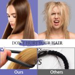 ⁦Bukela Hair Ties for Women And Kids, 100PCS Seamless Thick Cotton Hair Band, Elastic Baby Hair Ties No Damage Ponytail Holder（Black）⁩ - الصورة ⁦5⁩