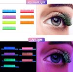 Beauty7 Colored Lash Extensions Easy Fan Neon Rainbow Lashes 7 Colors Classic Lashes Volumn Lashes Ombre Lash Extensions Self Fanning D+ Curl 0.07mm 13mm 15mm Dramatic Eyelashes - الصورة 4