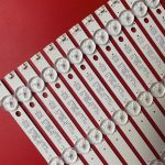 ⁦XYMJT 12pcs LED Backlight Strip For To/shi.ba 49'' TV 49L621U K490WDR A1 4708-K49WDR-A1212K11 4708-K49WDR-A1213K11, XYMJT150⁩ - الصورة ⁦4⁩