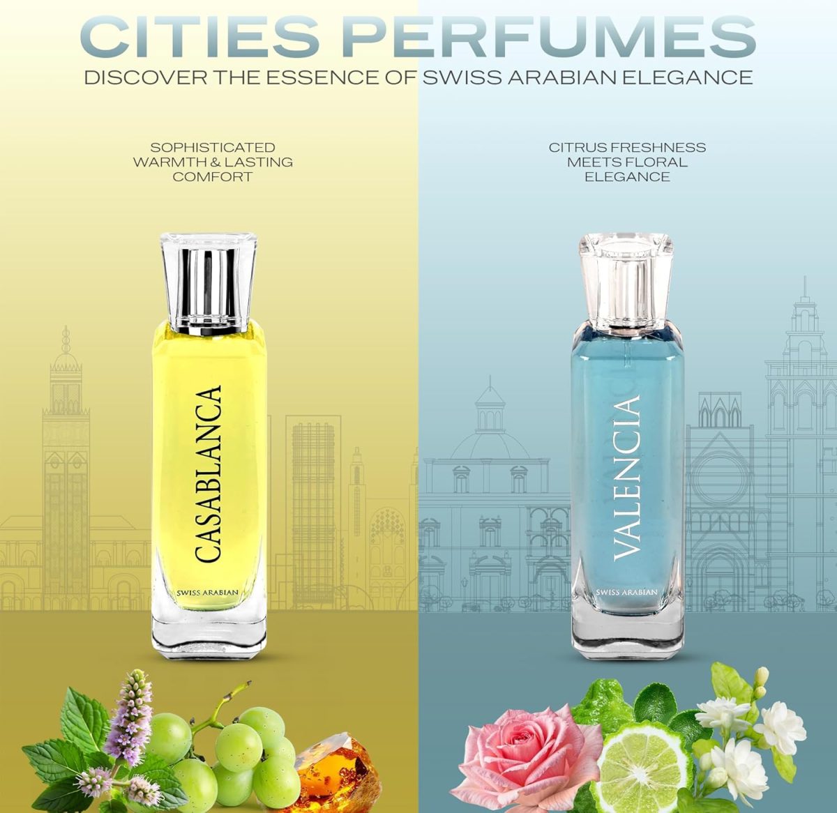 ⁦Swiss Arabian Casablanca - Unisex Eau De Parfum 100ml⁩ - الصورة ⁦4⁩