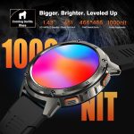 ⁦KOSPET Smart Watch for Men, 60 Days Extra-Long Battery, 50M Waterproof for Swimming, Rugged Military Full Metal Body Smartwatch, 1.43” AMOLED Always-On Display Fitness Watch（Answer/Make Calls）AI Voice⁩ - الصورة ⁦3⁩