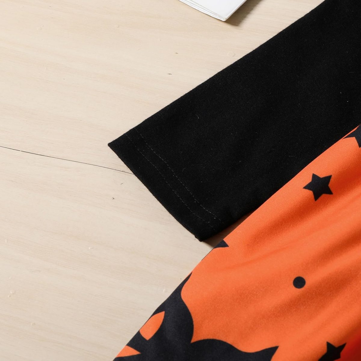 ⁦LIKPOJA Toddler Girls Witch Halloween Clothes Set Pumpkin Outfit Dresses 2 Pieces Hooded Cape for 1-5 Years Kids(Pumpkin Dress B,2-3 Years)⁩ - الصورة ⁦7⁩