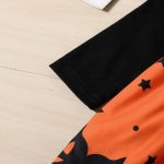 ⁦LIKPOJA Toddler Girls Witch Halloween Clothes Set Pumpkin Outfit Dresses 2 Pieces Hooded Cape for 1-5 Years Kids(Pumpkin Dress B,2-3 Years)⁩ - الصورة ⁦7⁩