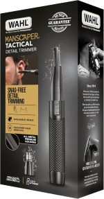 ⁦WAHL Manscaper ® 2 in 1 Lithium Battery Tactical® Dual Sided Eyebrow and Nose Hair Trimmer for Men⁩ - الصورة ⁦6⁩