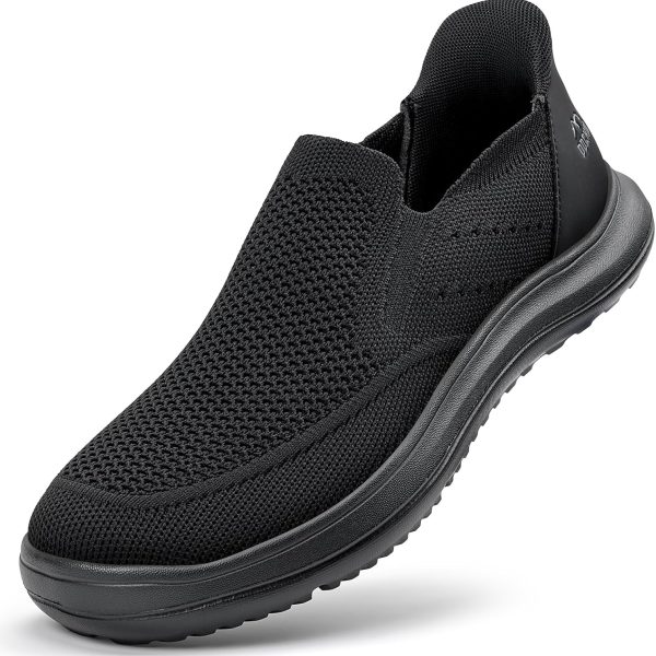 ODCKOI Slip on Shoes Men Hands Free Comfortable No Laces Sneakers Casual Gym Jogging Loafer Trainers