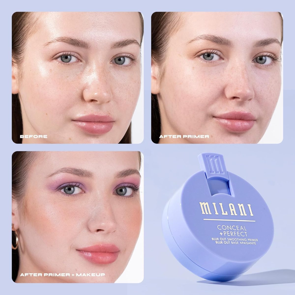 ⁦Milani Primer Blur Out Smoothing Conceal And Perfect Straightening Primer⁩ - الصورة ⁦7⁩