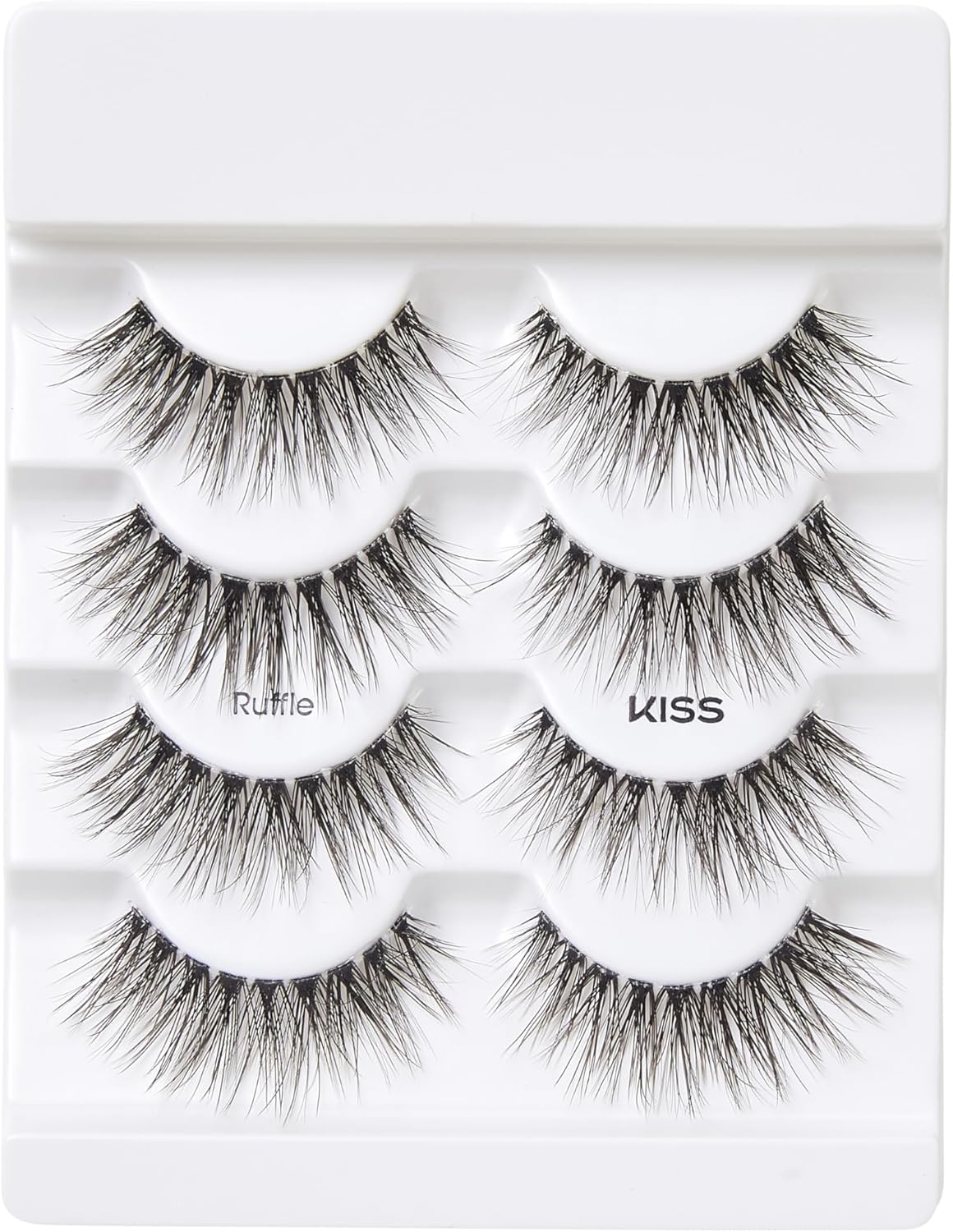819A3YcvOuL._AC_SL1500_.jpg رموش صناعية لاش كوتير، مجموعة نيكد دراما من كيس، بتصميم كامل منفوش ثلاثي الابعاد قابلة لاعادة الاستخدام ومتوافقة مع العدسات اللاصقة، مزودة بشريط لاصق مرن وتقنية الاطراف المنقسمة، نمط كشكش، 4 ازواج - الصورة 13