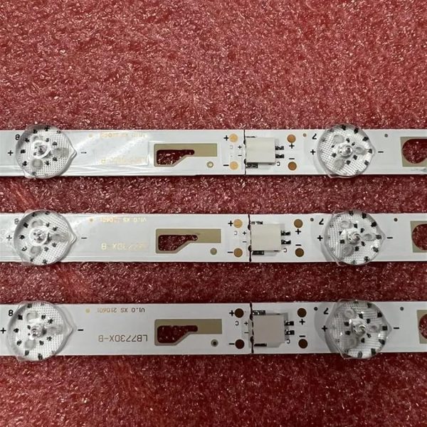 XYMJT LED backlight strip 11 Lamp 49D1200 49HR332M11A2 V3 For TV T49FSL6010 HR-78803-02964 LE03RB2R0-DK 4C-LB490T-HR9 LVF490CSDX