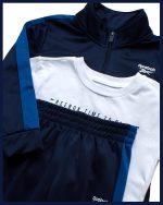 ⁦Reebok Boys B Tod Tricot Set 3pc Athletic Tracksuits⁩ - الصورة ⁦4⁩