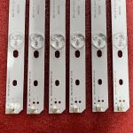 ⁦شريط اضاءة خلفية LED بـ11 مصباح LED لـ LB50010 LB-C500F13-E1-L-G1-L06 وهاي/تاتشي LE50H508 LED50C2000i LED50C2080I LEDL50J2S⁩ - الصورة ⁦4⁩