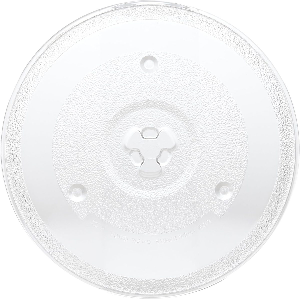 ⁦270Mm Universal Clear Microwave Oven Glass Turntable Round Plate Tray Replacement⁩ - الصورة ⁦3⁩