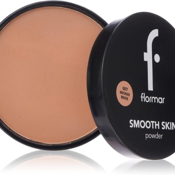 Flormar Smooth Skin Powder 17 g, 007 Bronze Beige