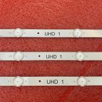 ⁦شريط اضاءة خلفية LED للتلفزيون 43UH620V 43UH610T 43UH630V 43UH603V 43 V16.5 ART3 2744 6916L-2744A UHD 1 LC430DGE (FJ) (M2)⁩ - الصورة ⁦3⁩
