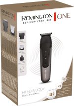 ⁦Remington Multi-Hair Trimmer & Beard Trimmer Men's ONE [Includes 10 Attachment Heads/Combs] Hair Trimmer, Beard Trimmer, Twill/Nose & Ear Trimmer (Waterproof, Lithium) Multi-Groomer PG760⁩ - الصورة ⁦15⁩