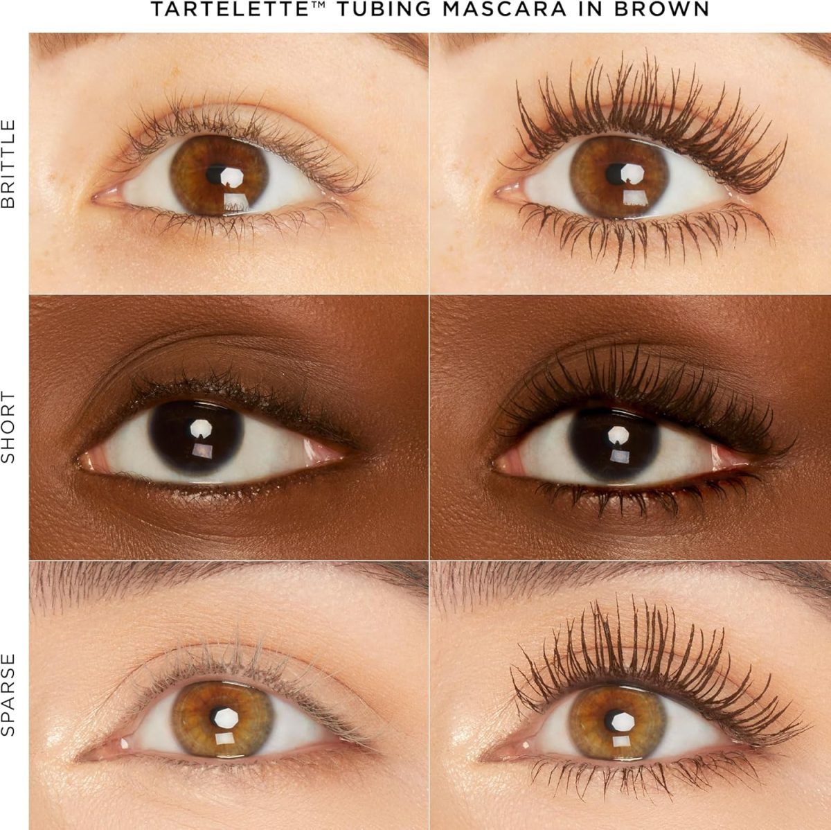 ⁦tarte Lette Tubing Eyelash Mask - Brown⁩ - الصورة ⁦2⁩