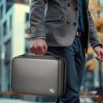⁦Boobowl Hard Travel Case for Hair Clippers, Hair Cutting Barber Supplies Organizer Bag, Trimmer Storage Holder for Ufree/for Wahl Men Razor Guard Grooming Kits -Box Only (Dark Grey)⁩ - الصورة ⁦7⁩