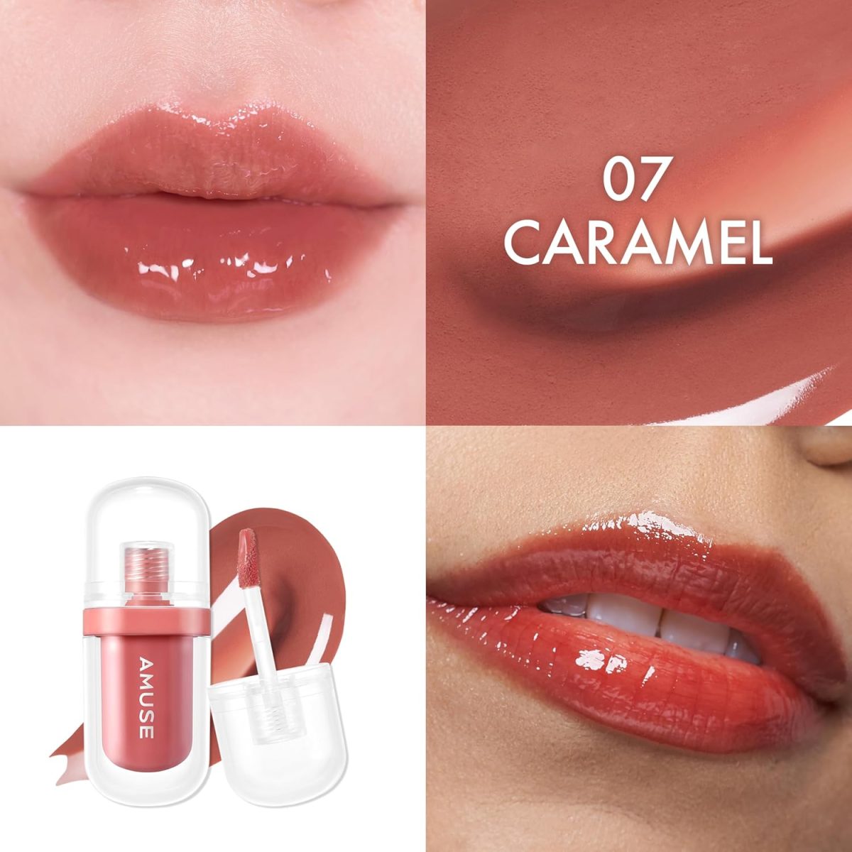 ⁦Amuse Jel-fit tint (07 CARAMEL)⁩ - الصورة ⁦2⁩