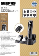 ⁦Geepas GTR8612 Dry For Men - Clipper & Trimmer⁩ - الصورة ⁦8⁩