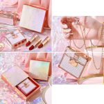 ⁦مجموعة احمر شفاه مات من 3 قطع، 3 الوان مع شنطة سلسلة بلون ذهبي وردي، مجموعة احمر شفاه مخملي، كوب مقاوم للماء وغير لاصق، مجموعة احمر شفاه احمر قابل للسحب ويدوم طويلا⁩ - الصورة ⁦6⁩