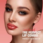 ⁦Lip Makeup Set, Matte Lip Liner With Nourishing Lip Oil Lip Gloss Set, Long-Lasting And Hydrating 2 IN 1 Makeup Set, Beauty Daily Cosmetics Gift for Girls⁩ - الصورة ⁦3⁩