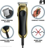 ⁦Wahl T-Pro Corded Compact Beard Trimmer with Diamond Finished T Blade for Bump Free Precision Outlining, Detailing, Trimming, and Shaving - Model 9307-300⁩ - الصورة ⁦2⁩