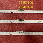 ⁦XYMJT LED Backlight bar for Sam/s.ung UE75RU7200 75NU7100 75RU7100 UA75RU7100K UN75RU7100 UA75RU7100 UE75RU7100 BN61-15487A BN96-46078A⁩ - الصورة ⁦3⁩