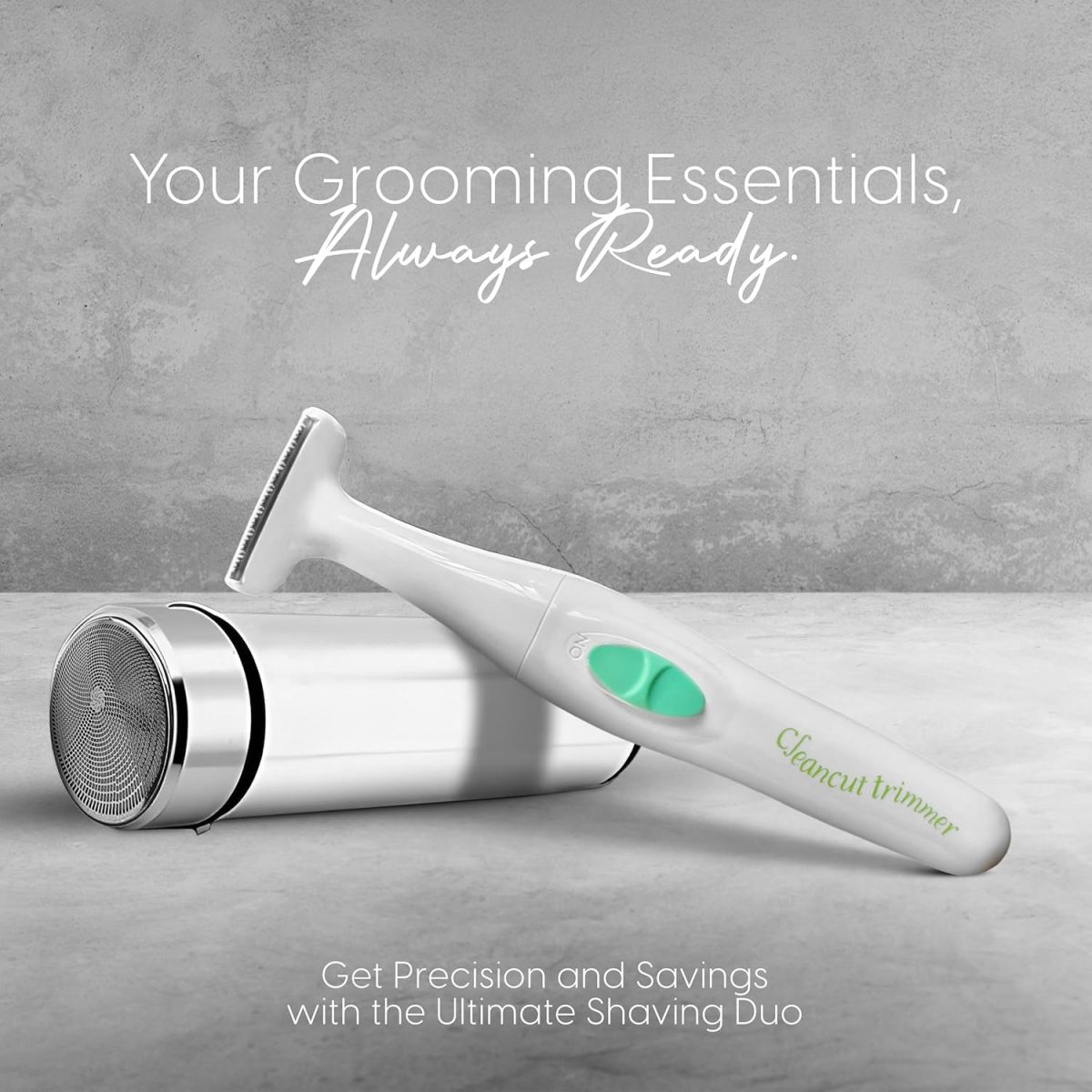 ⁦Cleancut T-Shape Personal Shaver for Men and Women, Pubic Hair Trimmer for Intimate Areas, Cordless, Designed for Full Body Grooming – Made in Japan⁩ - الصورة ⁦5⁩