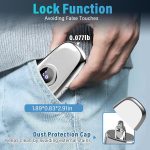 ⁦Nose Hair Trimmer, Electric Nose & Ear Hair Trimmer, Battery Indicator&Lock Button, Rechargeable Mini Nose Trimmer, Dual Edge Blades⁩ - الصورة ⁦6⁩