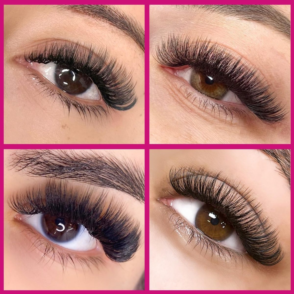 ⁦KOLYBEL Eyelash Extensions Easy Fan Lashes 0.07 Thickness C Curl 15mm Single Length Auto Blooming Lash Extension Volume Lashes Lasting Self Fanning Lashes(0.07-C,15mm)⁩ - الصورة ⁦6⁩