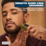 ⁦Wahl T-Pro Corded Compact Beard Trimmer with Diamond Finished T Blade for Bump Free Precision Outlining, Detailing, Trimming, and Shaving - Model 9307-300⁩ - الصورة ⁦7⁩