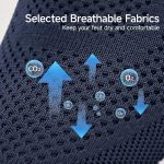 ⁦MrToNo Slip On Sneakers Men's Without Laces Shoes Hands-Free Running Shoes Lightweight Breathable Outdoor Sports Shoes Leisure Road Running Shoes⁩ - الصورة ⁦4⁩