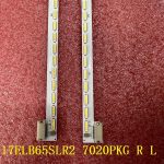 ⁦XYMJT LED Backlight strip for Pana/so.nic TX-65C320E LT-65VU83A P65UP0317A 65FME249B 65AO3USB 17ELB65SLR2 7020PKG 84EA R L type⁩ - الصورة ⁦2⁩