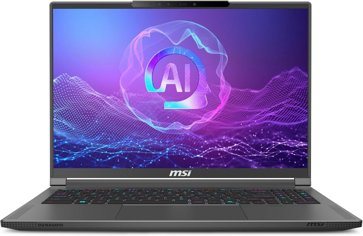 ⁦MSI Creator A16 AI+ A3HVFG-037US 16" WQXGA 240Hz Copilot+ PC Mobile Workstation, AMD Ryzen AI 9 365 2.0GHz, 32GB RAM, 1TB SSD, NVIDIA GeForce RTX 4060 8GB, Windows 11 Pro, Lunar Gray⁩ - الصورة ⁦9⁩