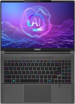 ⁦MSI Creator A16 AI+ A3HVFG-037US 16" WQXGA 240Hz Copilot+ PC Mobile Workstation, AMD Ryzen AI 9 365 2.0GHz, 32GB RAM, 1TB SSD, NVIDIA GeForce RTX 4060 8GB, Windows 11 Pro, Lunar Gray⁩ - الصورة ⁦2⁩
