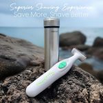 ⁦Cleancut T-Shape Personal Shaver for Men and Women, Pubic Hair Trimmer for Intimate Areas, Cordless, Designed for Full Body Grooming – Made in Japan⁩ - الصورة ⁦4⁩