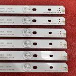 ⁦شريط اضاءة خلفية LED بـ11 مصباح LED لـ LB50010 LB-C500F13-E1-L-G1-L06 وهاي/تاتشي LE50H508 LED50C2000i LED50C2080I LEDL50J2S⁩ - الصورة ⁦3⁩