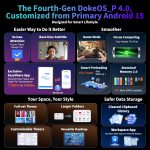⁦2025 Android 15 Tablet with Keyboard, 26GB(6+20)RAM+256 Storage(Expand to 2TB), 8000mAh Battery, Widevine L1, 10 Inch 2-in-1 Tablets with 5G/2.4G WiFi, BT5.0, GMS Certified, Mouse, Case, Stylus(Green)⁩ - الصورة ⁦5⁩