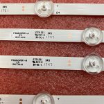 ⁦LED backlight strip for PO.LA/ROID P43D300FP TV DLED43287 TV EXPTE43B35Z2KSAT TV LT-43VF53B TV 43287DFP 43278FHD⁩ - الصورة ⁦5⁩