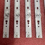 ⁦شريط اضاءة خلفية LED من اكس واي ام جيه تي 55UGX3500 55UGX2501 LQ55AL88Y81 55U1 55H80U 55Q3 CRH-B55K52303005106AG CRH-B55Y813030051 0746⁩ - الصورة ⁦6⁩