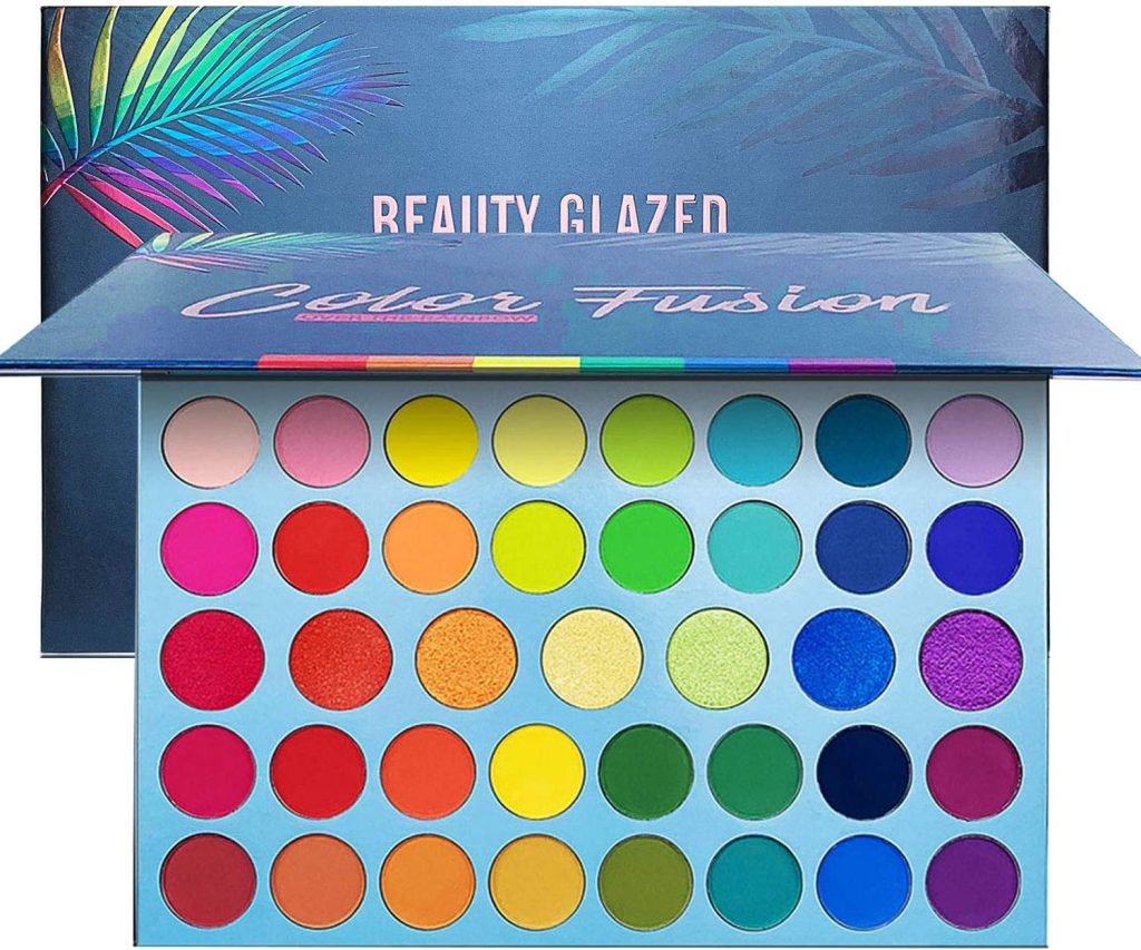 BestLand 39 Color Rainbow Eyeshadow Palette - Professional Makeup Matte Metallic Shimmer Eye Shadow Palettes - Ultra Pigmented Powder Bright Vibrant Colors Shades Cosmetics Set
