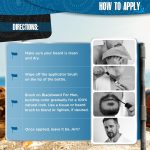 ⁦Blackbeard for Men Formula X Instant Mustache, Beard, Eyebrow and Sideburns Color - Fast, Easy, Men’s Grooming, Beard Dye Alternative, Brown/Black, 1 Pack⁩ - الصورة ⁦3⁩