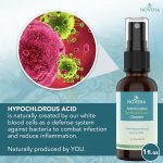 منظف الجفن والرموش المضاد للميكروبات - تركيبة مهدئة سريعة المفعول ، راحة فعالة من التهيج وجفاف العيون والتهاب الجفن والتهاب الجفن ، بخاخ حمض هيبوكلوروس النقي واللطيف ، 30 مل (1.01 أوقية) - الصورة 3