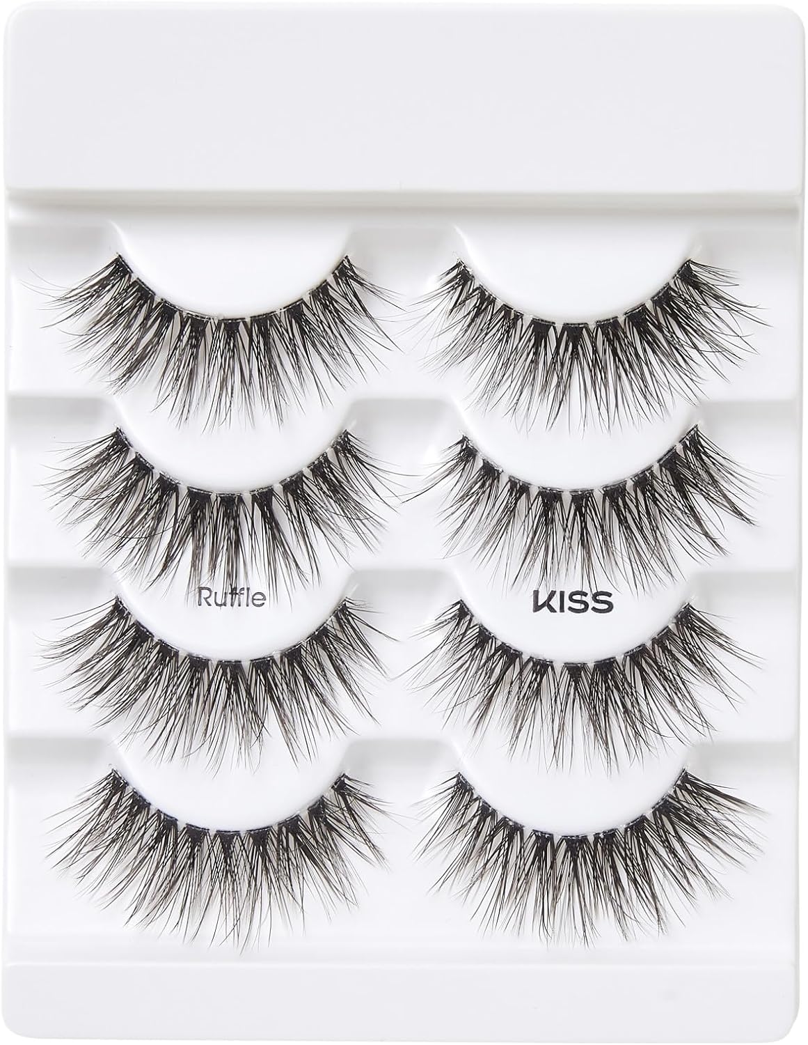 81b32yWpNuL._AC_SL1500_.jpg رموش صناعية لاش كوتير، مجموعة نيكد دراما من كيس، بتصميم كامل منفوش ثلاثي الابعاد قابلة لاعادة الاستخدام ومتوافقة مع العدسات اللاصقة، مزودة بشريط لاصق مرن وتقنية الاطراف المنقسمة، نمط كشكش، 4 ازواج - الصورة 9