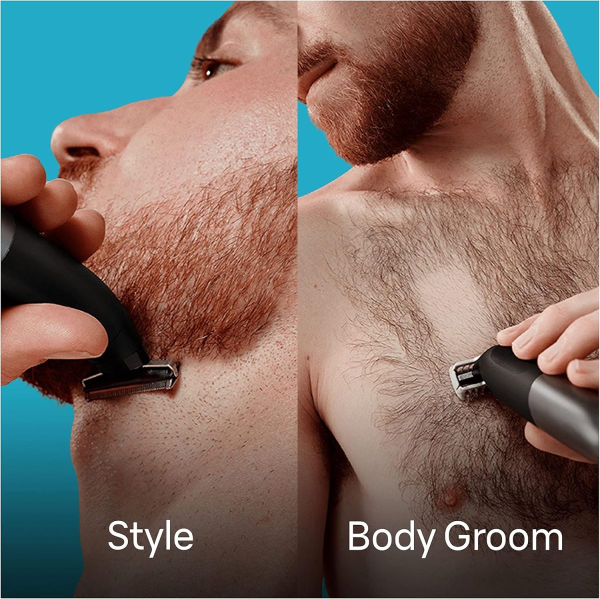 ⁦Braun Series X, Replacement Blade for Braun Series X Styler Trimmer, Innovative 4D-Blade with Two-Way Comb & Flex Head for Quick Grooming, Fits All Braun X Styler Series Trimmers, XT20⁩ - الصورة ⁦4⁩